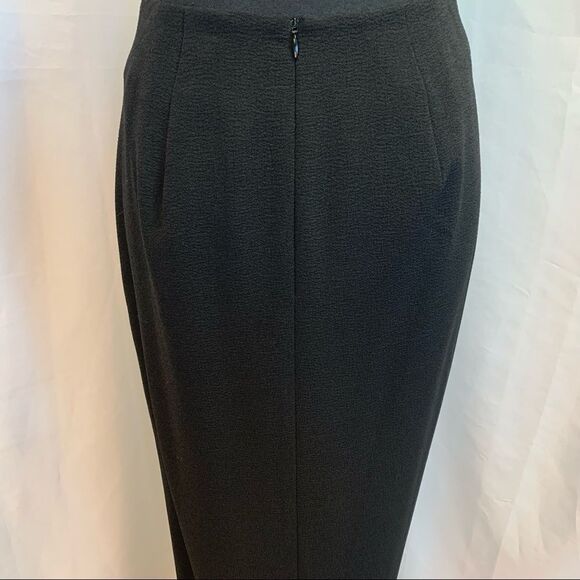 Adolfo Dominguez Black Maxi Skirt Size 2 - Picture 6 of 15